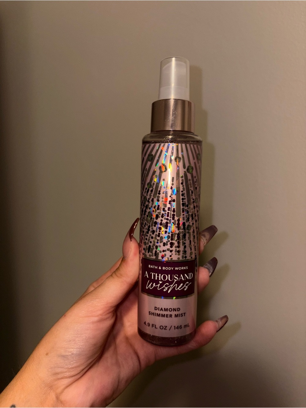 Bath & Body Works A Thousand Wishes Shimmer Mist - Rose